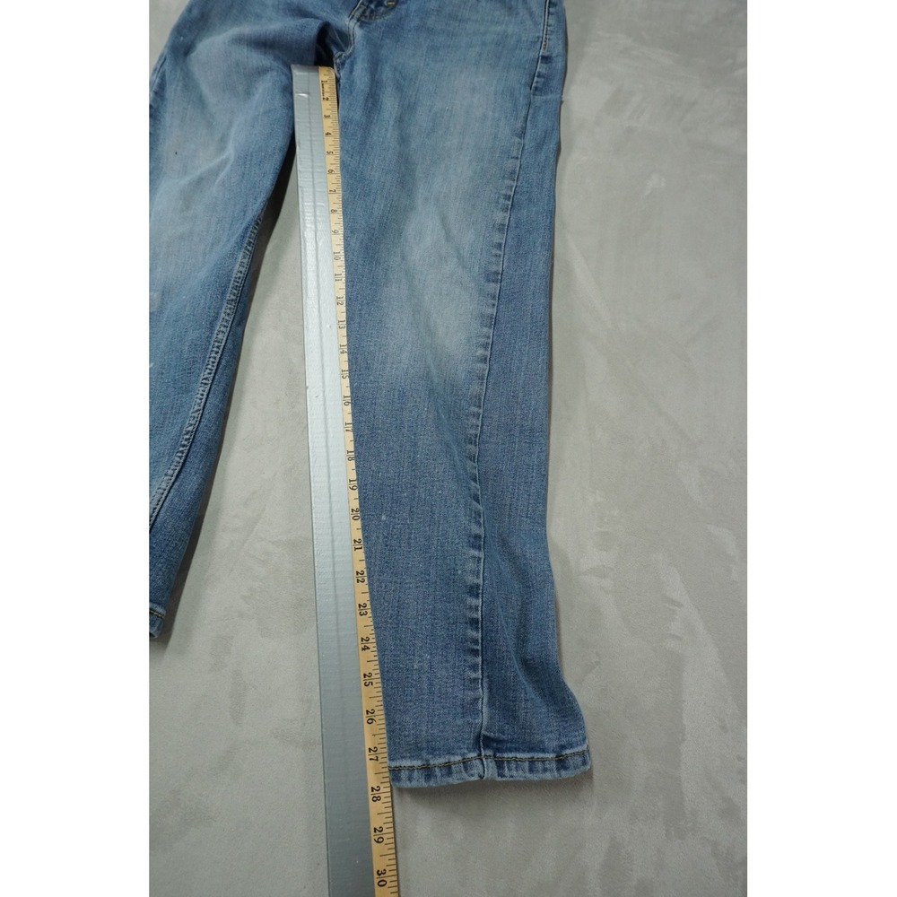 Levis 511 Jeans Slim Fit Mens 32x28 Blue Medium Wash Stretch Denim - Picture 6 of 10